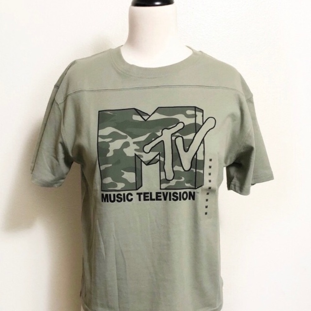 MTV Retro Logo Babydoll T-Shirt